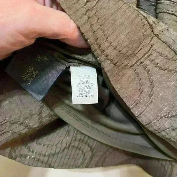 NWT Simply Vera Vera Wang Elastic Waist Lined Bubble Skirt Sz L - Picture 6 of 9